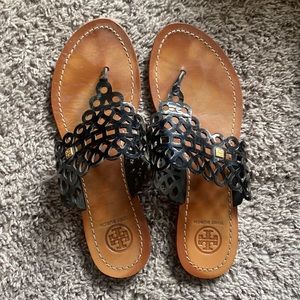 Tory Burch black sandals